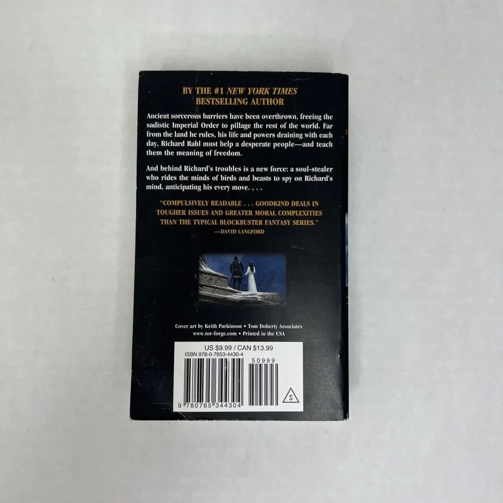 Naked Empire : Book Eight of the Sword of Truth by Terry Goodkind (2004, Mass...